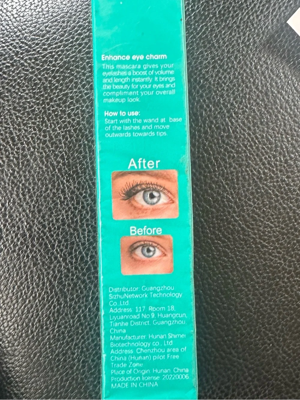 Liquid Eyelash Extension Mascara in Brynn (Rich Black)  - Enhance Eye Charm